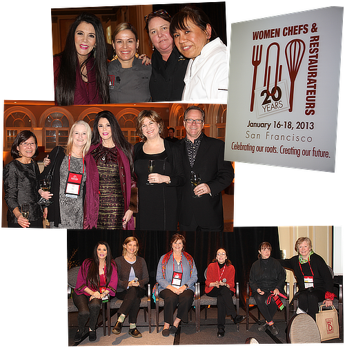 Barbara Lazaroff and others at the Women Chefs & Restaurateurs 20th Anniversary Conference
