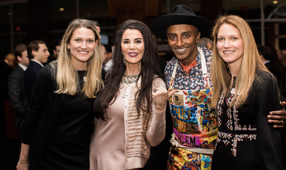 CCAP 30th Anniversary Dinner 2020 Alex, Barbara Lazaroff, Marcus & Nicki