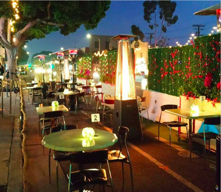 Outdoor Dining at Chinois On Main in Santa Monica!