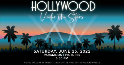 Meals On Wheels Hollywood Under the Stars invitation graphic