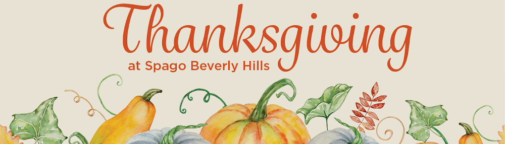Thanksgiving 2025 at Spago Beverly Hills