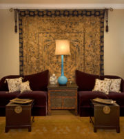 Sitting room The sitting room of a Beverly Hills condo decorated by Barbara Lazaroff.