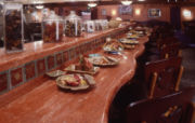 A food counter at ObaChine A food counter at ObaChine